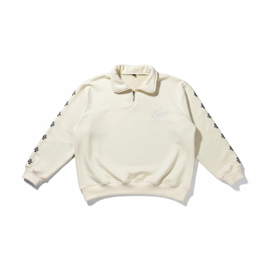 Ephesians 5 Quarter Zip Jacket Cream